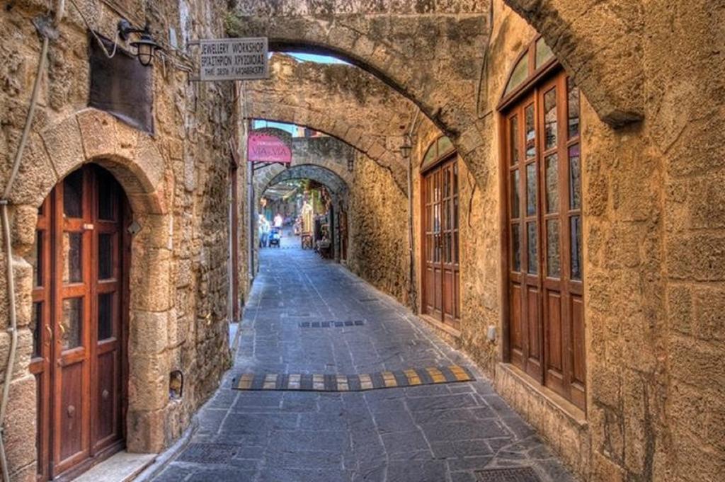 Apartamento 3 Charites Old Town Rhodes City Exterior foto